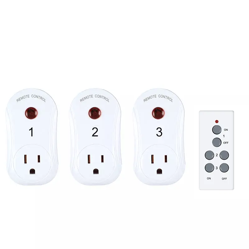 Interruttore remoto wireless Presa per telecomando USA