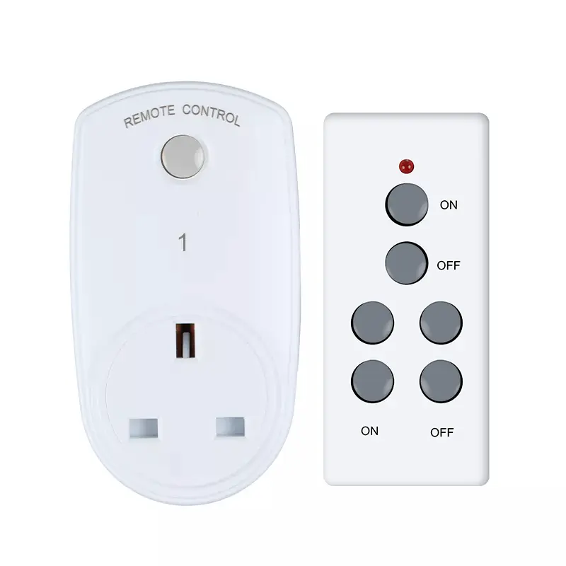 Presa per telecomando UK a lungo raggio con controllo wireless